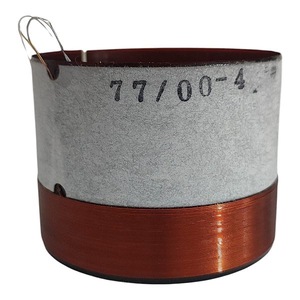 Bobina Para Reparo de Alto Falante 77mm Fio De Cobre