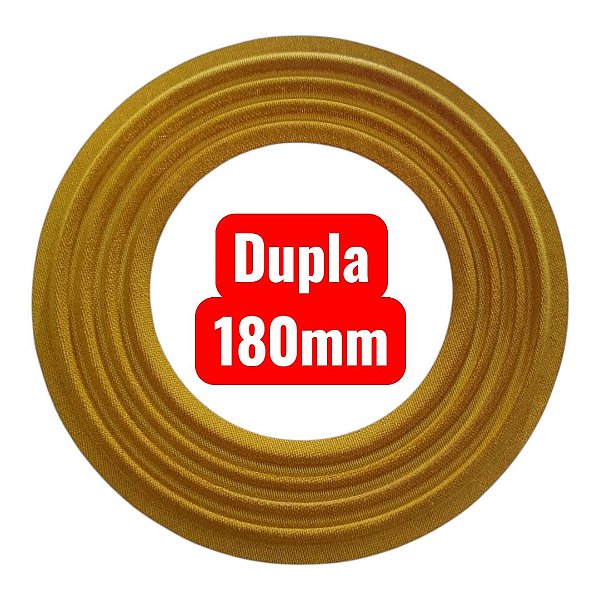 50 Centragem Aranha 180mm Dupla Para Alto Falante Eros