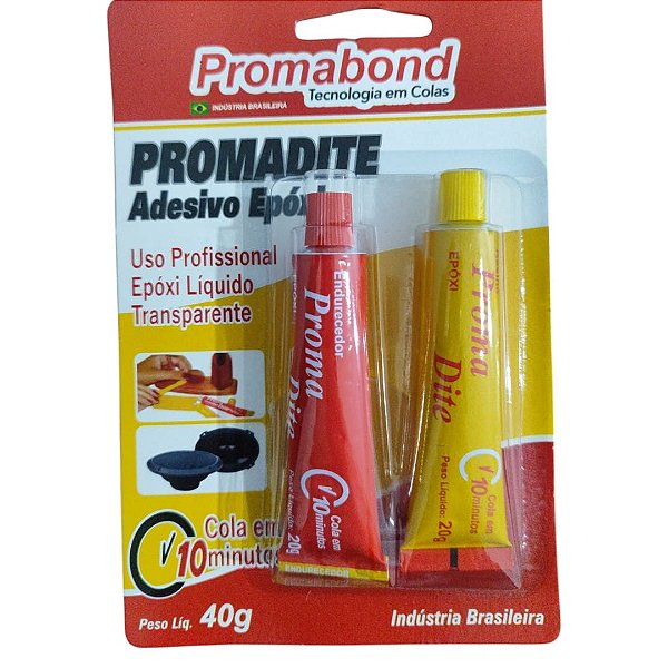 Cola Epoxi Promadite 10 minutos 40gr