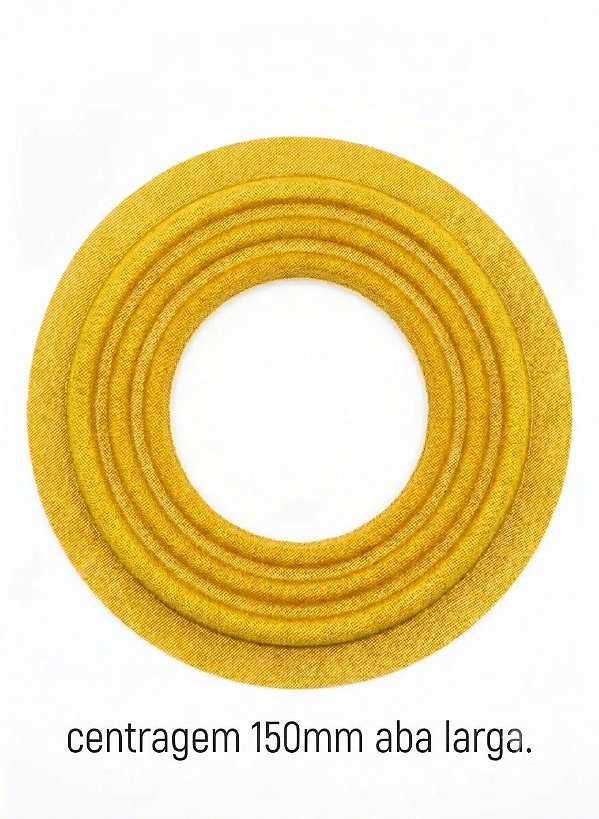 Centragem Para Alto Falante 150mm Aba Larga