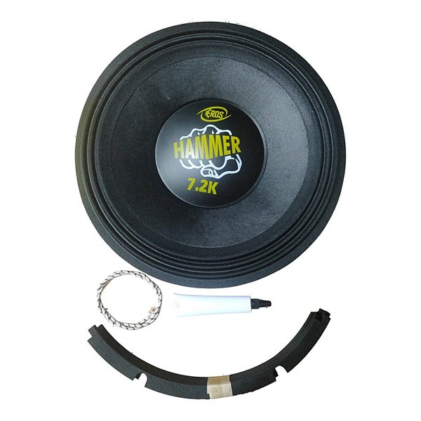 Kit Reparo Woofer Compatível Hammer 7.2k 12 Polegadas Bobina com Selante