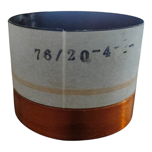 Bobina 76.20mm Para Alto Falante