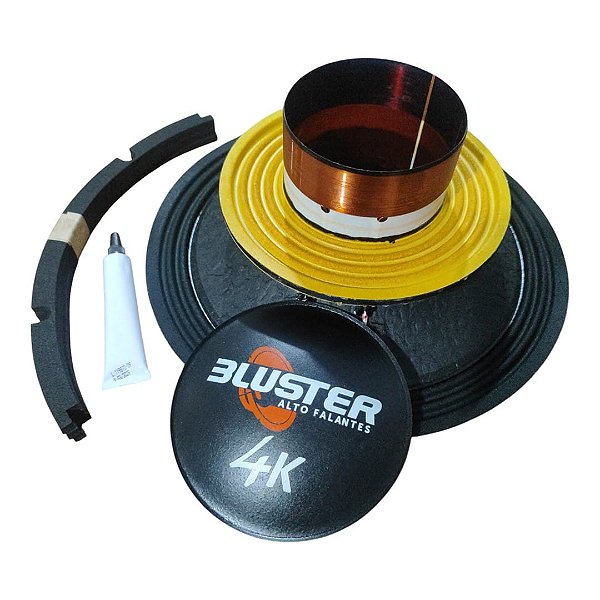 Kit Reparo Alto Falante Bluster 4k 12 Polegadas