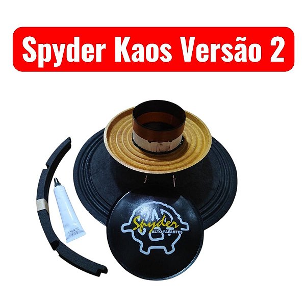 Reparo Alto Falante Woofer Compatível Spyder Kaos 550 V2