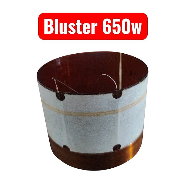 Reparo Bobina Compatível Woofer Bluster 650w 12 Polegadas