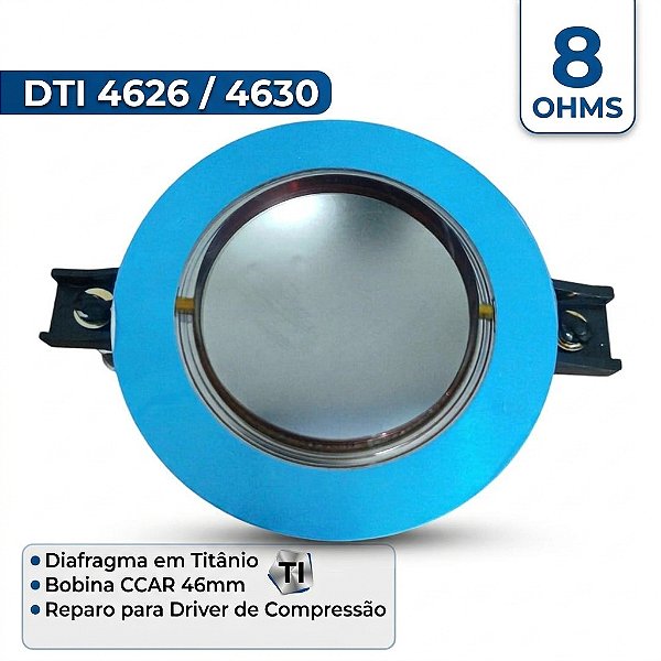 Reparo Compatível Oversound Dti4626 Dti 4626 4630 Ti 8ohms