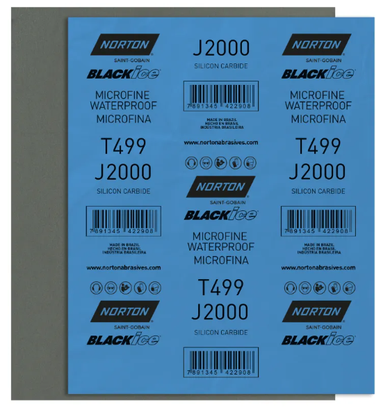 Lixa d'água T499 GR2000 Black Ice - 77696093852 - NORTON