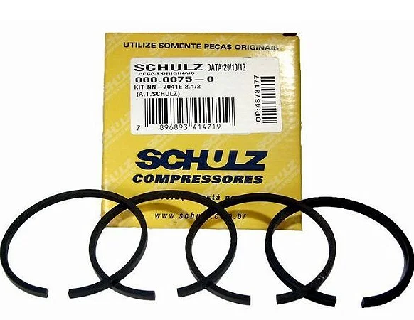 Anel Pistão D=2.1/2" p/ W900 - 000.0075-0 - Schulz