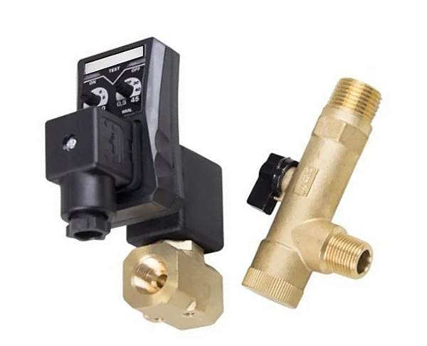 Purgador Eletrônico 1/2" 220v 16 BAR Completo Com Filtro Y - 57374 - Steels Prolube