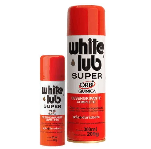 Spray Desengripante Lubrificante White Lub 300ml - SF06102 - Orbi Química