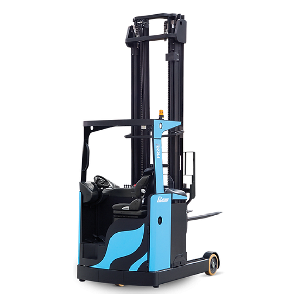 Empilhadeira Elétrica Retrátil PR20i 20TON - 12MT - 0204302 - Paletrans