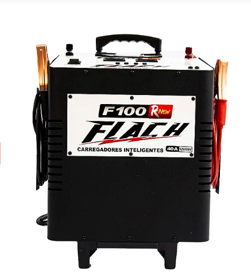 Carregador de Bateria Inteligente - F100-12/24 RNEW - FLACH