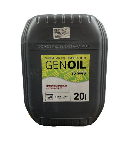 Óleo Lub. Mineral GENOIL (20LTS) 15W40 (Motor Diesel) - 1626226300 - ATLAS