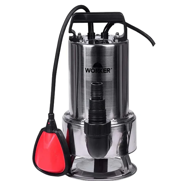 Bomba D'Água Submersível Aço Inox 750W Mono 127V Água Limpa - 980374 - Worker