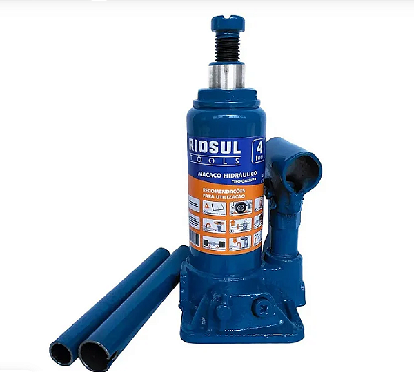 Macaco Hidráulico CJI 4 Toneladas - R070002 - RIOSULTOOLS