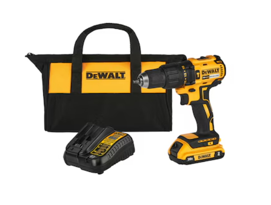 Parafusadeira/Furadeira 1/2 127v/220v 1Bat 20MAX - DCD7781D1-BR - DEWALT