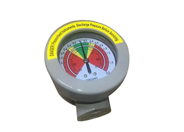 Manometro Difer.Pressao Polimero com acessorios Filtr - 007.0590-0AT - SCHULZ