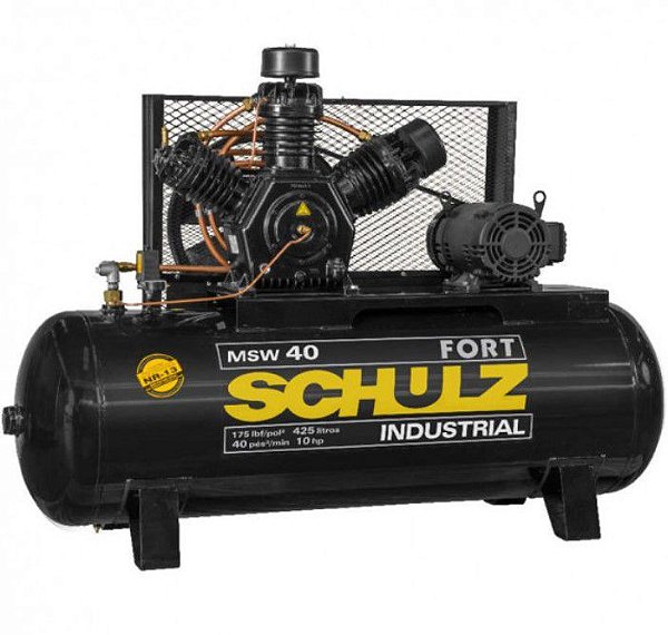 COMPRESSOR DE AR CMSW 40 FORT 425L 220/380/440V TRIF 10CV 2P