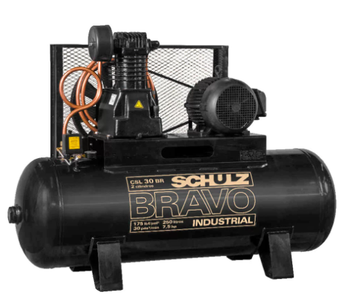 COMPRESSOR DE AR CSL 30 BR 250L 220/380V TRIF 7,5CV 2P 60HZ