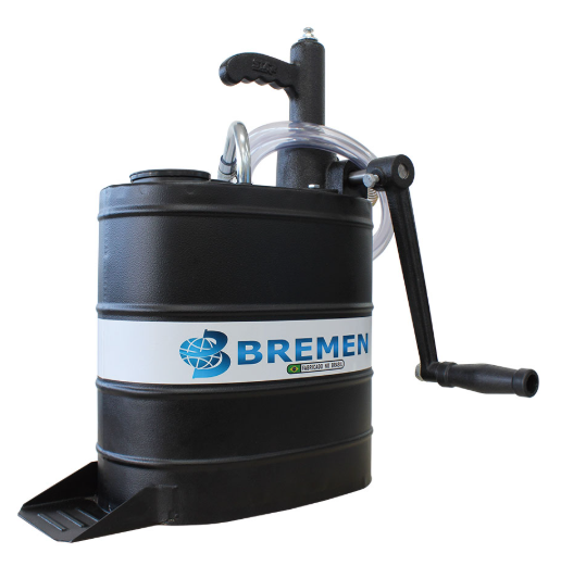 BOMBA MANUAL P/ OLEO 12 LT 9768 C/ RECIP. - BREMEN