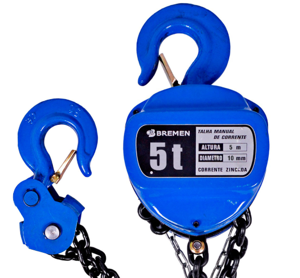 TALHA DE CORRENTE 5 TON 5 METROS - 8255 - BREMEN