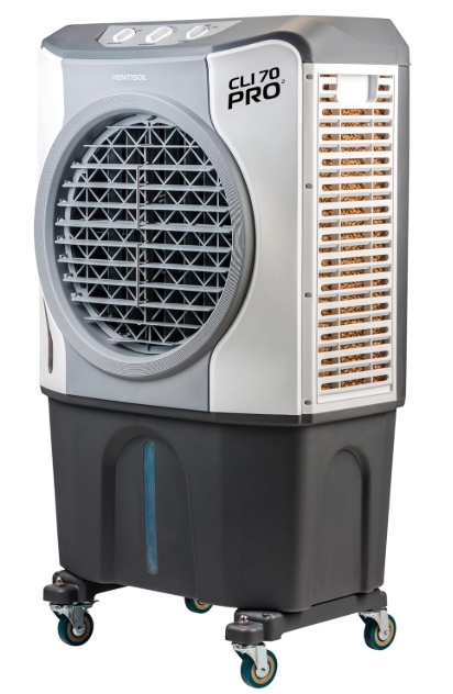 CLIMATIZADOR EVAPORATIVO CLI70 PRO2-01 70L 210W 127V - 17603 - VENTISOL