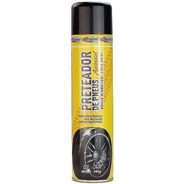CENTRALSUL - PRETEADOR DE PNEUS AEROSSOL 400ML