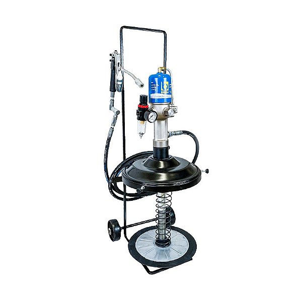 PROPULSORA PNEUM. P/ GRAXA  11030-G5 20KG - C/ CARRO - BOZZA
