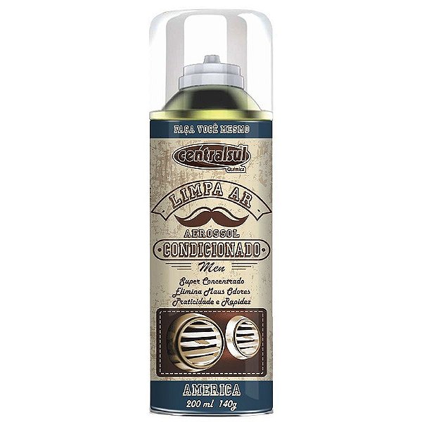 CENTRALSUL - LIMPA AR CONDICIONADO MEN AMERICA 200ML