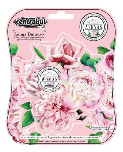 CENTRALSUL - AROMATIZANTE CAR CARE MINIATURA WOMAN ATENAS