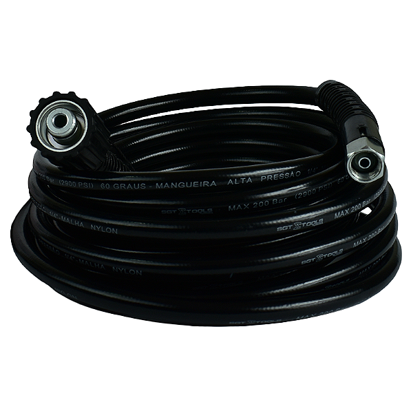 SIGMA - MANGUEIRA TRAMA NYLON M2214 1/4 FEMEA 7MT