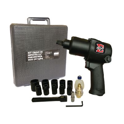 CHAVE DE IMPACTO 1/2 - 69KGFM 7.500 RPM - KIT - SGT-0532K