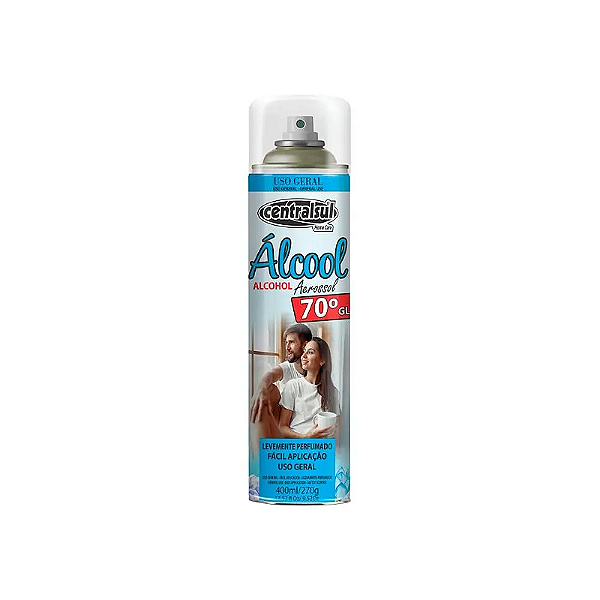 CENTRALSUL - ALCOOL SPRAY 70GL 400ML