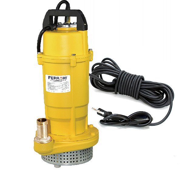 BOMBA D AGUA SUBMERSIVEL BS-16 PREMIUM 1/2 CV 127V - FERRARI