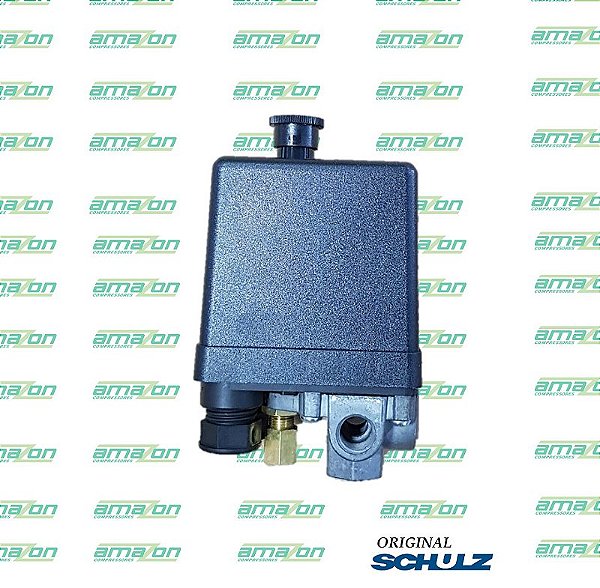 SCHULZ - PRESSOSTATO 100 A140LBS 4 VIAS C/ BOTAO SUPERIOR