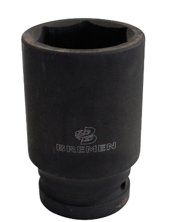 SOQUETE IMPACTO LONGO SEXT 1POL. 33MM (PRETO) - BREMEN