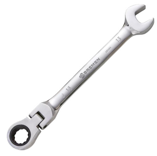 CHAVE COMBINADA 8MM C/ CATRACA EM CRV - BREMEN