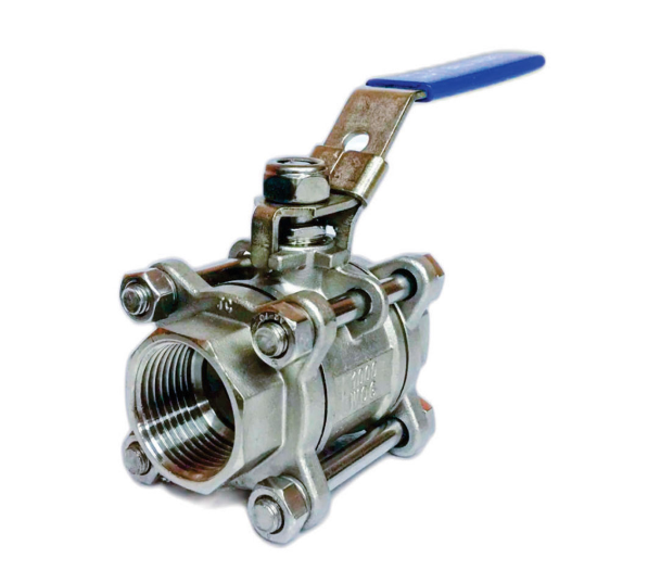REGISTRO DE ESFERA TRI PAR. 1/2 INOX 304 PASS.PLENA - BREMEN