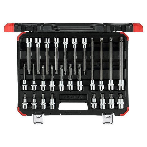 CHAVE SOQUETE 1/2 XNZ R68003026 (JG) 26 PCS C/MALETA - GEDOR