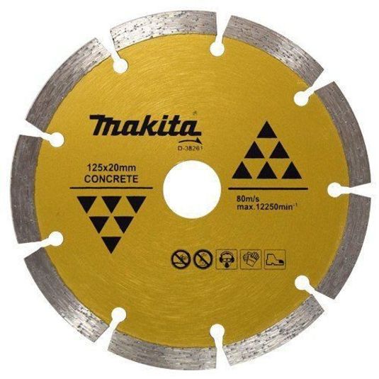 DISCO DIAMANT. SEGMENTADO 5POL. 20MM (ALVENARIA) - MAKITA
