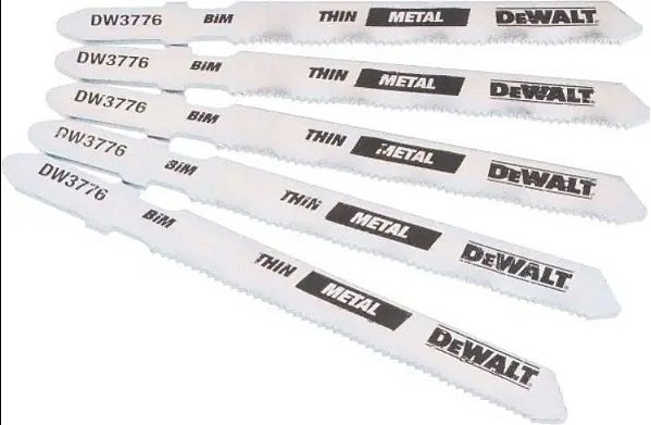 LAMINA P/ SERRA TICO-TICO 3POL CORT FINO METAL (JG) 5PCS