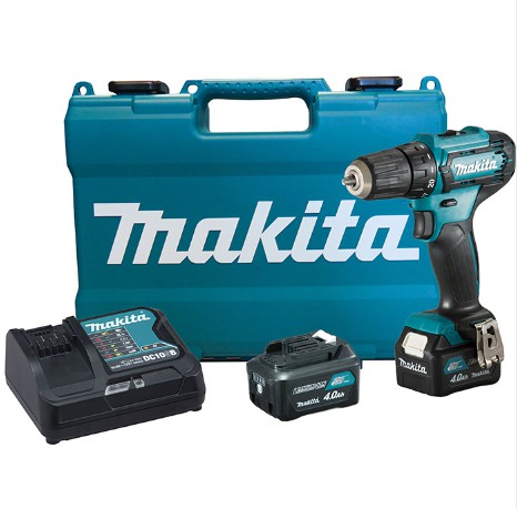 PARAFUSADEIRA/FURADEIRA 3/8 12V 2BAT (C/ CAR C/ MAL) - MAKIT
