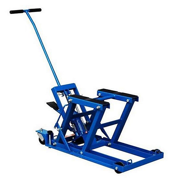 ELEVADOR DE MOTO HIDRAULICO MEM-600 AZUL 600KG (MINI) - BOVE