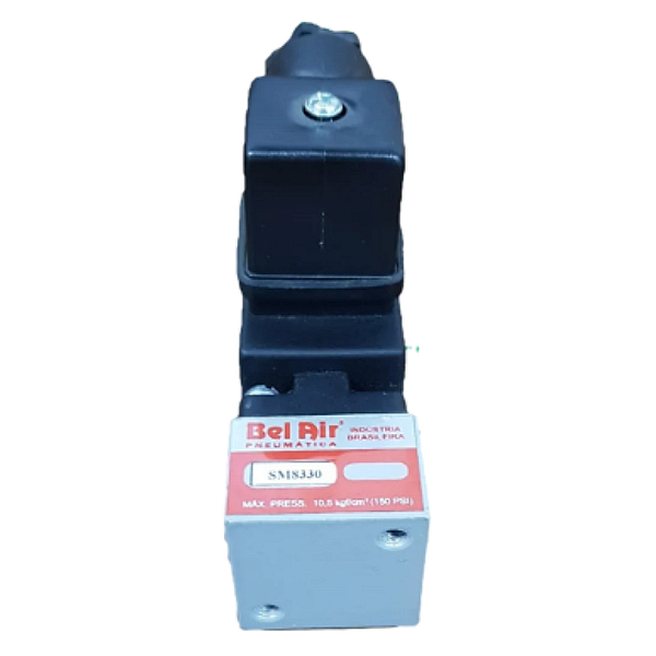 BEL AIR - VALVULA SOLENOIDE 1/8 3/2 MNI 220VCA SM8330-5