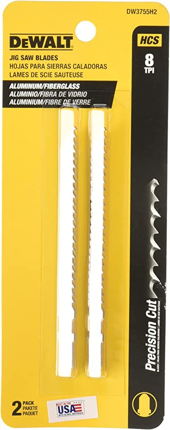 LAMINA P/ SERRA TICO-TICO 4POL. CORT. ALUM (KIT) 2PCS - DEWA