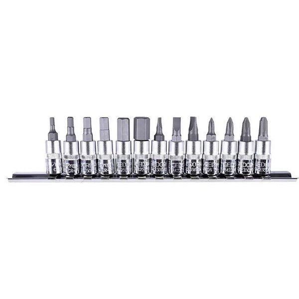 JOGO DE CHAVES SOQUETE 1/4 C/13PCS R48008013 - GEDORE RED