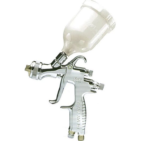 PISTOLA DE PINTURA MOD. K-SGK-600-BV (1.8) CANECA PLASTICA