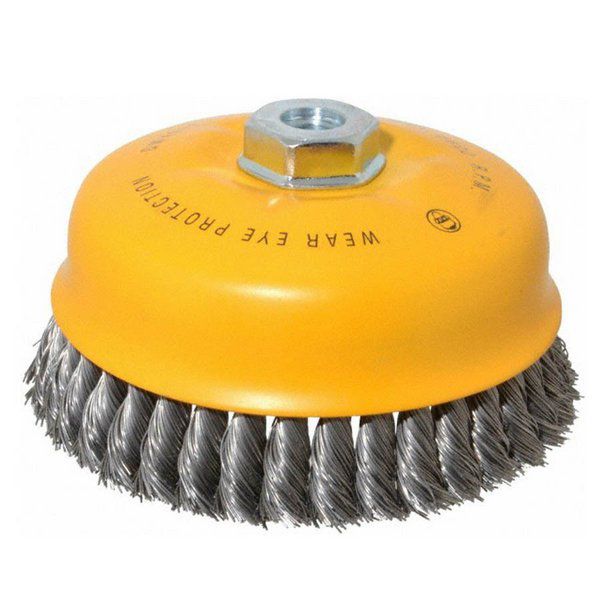 DEWALT - ESCOVA COPA TRANCADA 6POL.