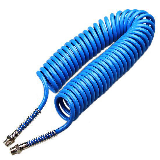 MANGUEIRA ESPIRAL PU 8X55MM - 7 METROS - M 1/4 - SCHWEERS