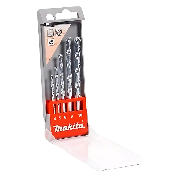 Jogo de Broca Para Metal HEL 4-10MM 5 Peças - D-41040 MAKITA